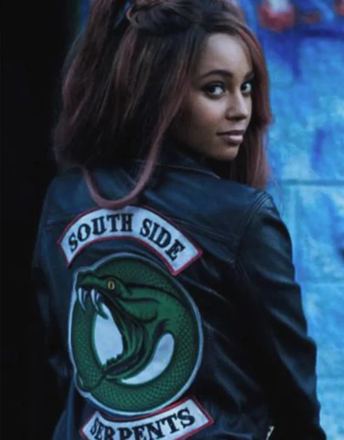 Southside Serpents Black Leather Jacket