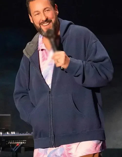 Adam Sandler Love You Bergie Collectibles Hoodie in Blue