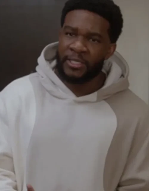 All American S07 Osy Ikhile Colorblock Waves Pattern Hoodie