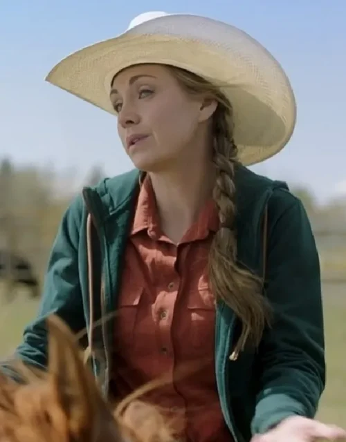 Heartland S18 Amy Fleming Green Hoodie