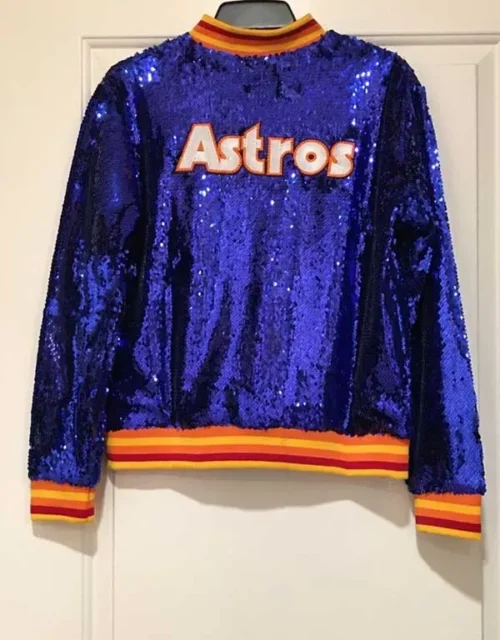 Astros Sequin Jacket
