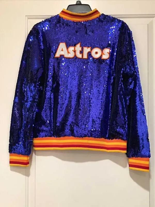 Astros Sequin Jacket