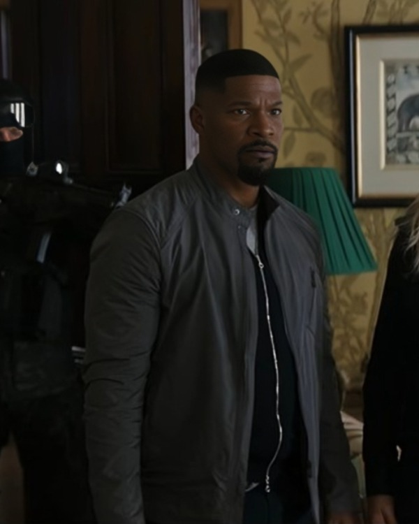 Back in Action Jamie Foxx Grey Jacket