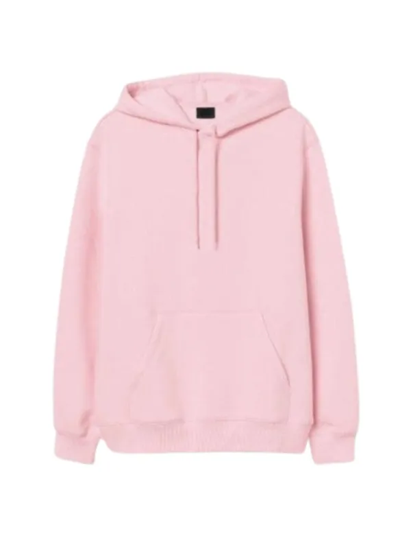 Pink Pullover Hoodie