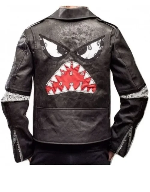 Daft Punk Shark Leather Jacket