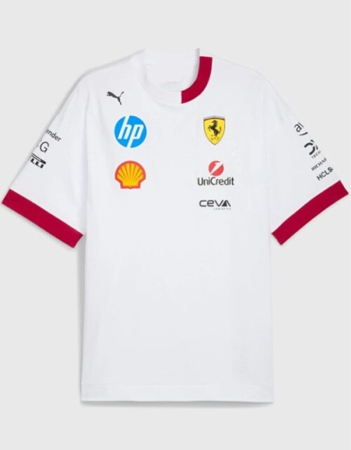 F1 GP of Miami Charles Leclerc White T-Shirt