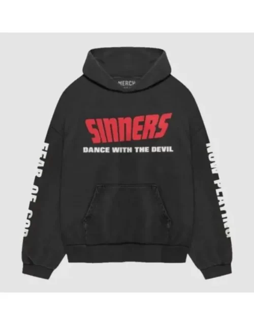 Fear Of God Sinners Black Hoodie