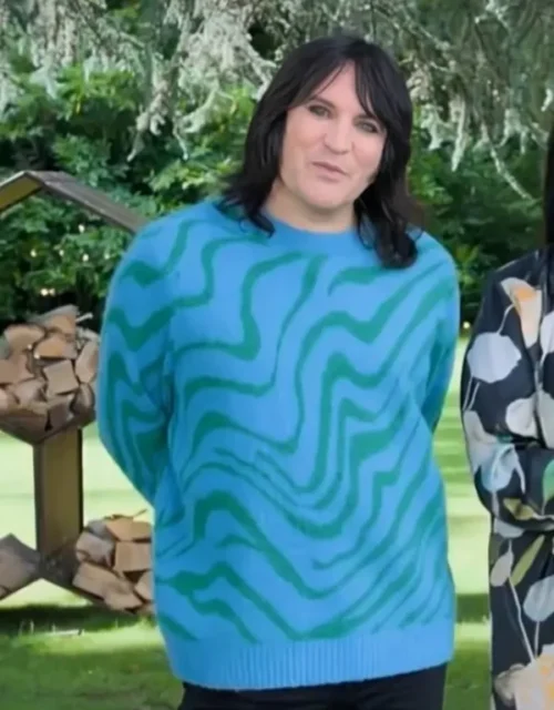 GBBO Noel Fielding Zebra Print Jumper