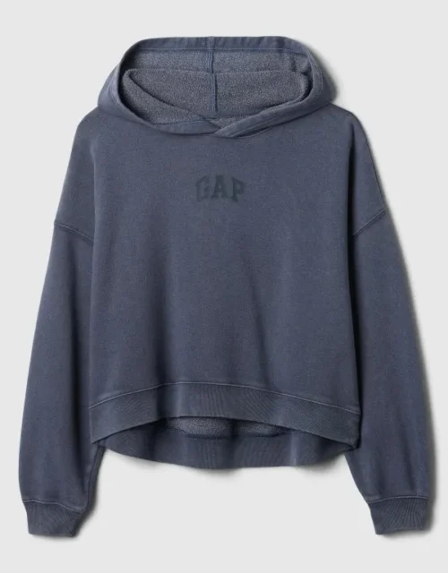 Gap Mini Logo Cropped Hoodie