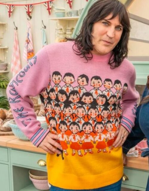 Great British Bake Off S15 Noel Fielding Printed Sweater