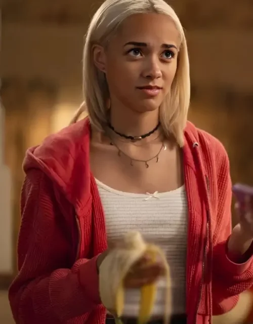 High Potential 2024 Amirah J Pink Hoodie