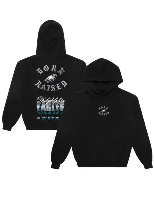 Philadelphia Eagles Chrome Rocker Hoodie