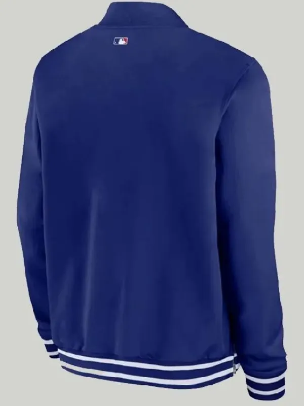 Dave Roberts LA Dodgers Blue Bomber Jacket