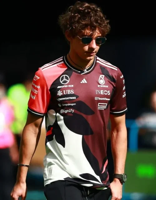 Mercedes-AMG F1 2025 Miami GP Dark Red Jersey