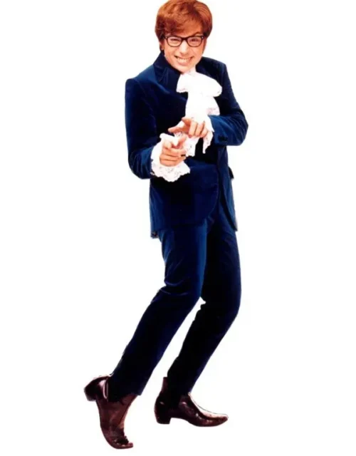 Austin Powers Blue Velvet Suit