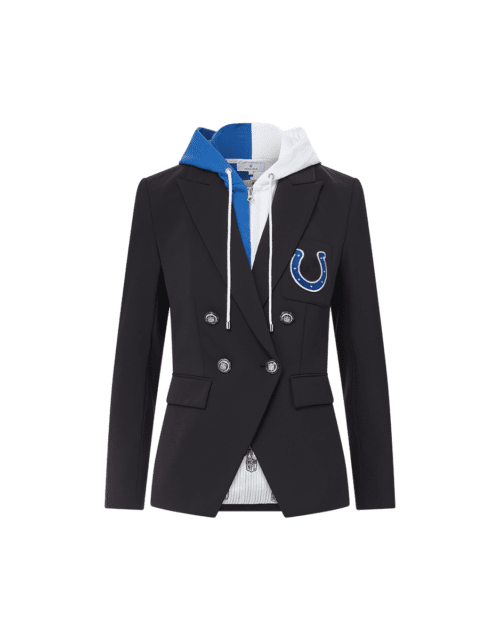 Indianapolis Colts Veronica Beard Black Dickey Jacket