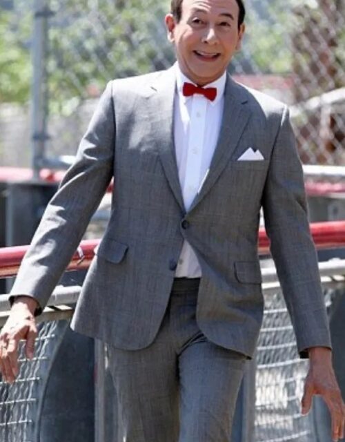 Pee Wee Herman Grey Suit