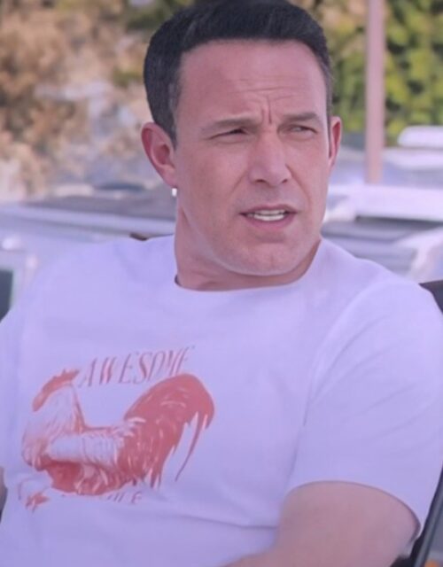 The Accountant 2 Ben Affleck White T-Shirt