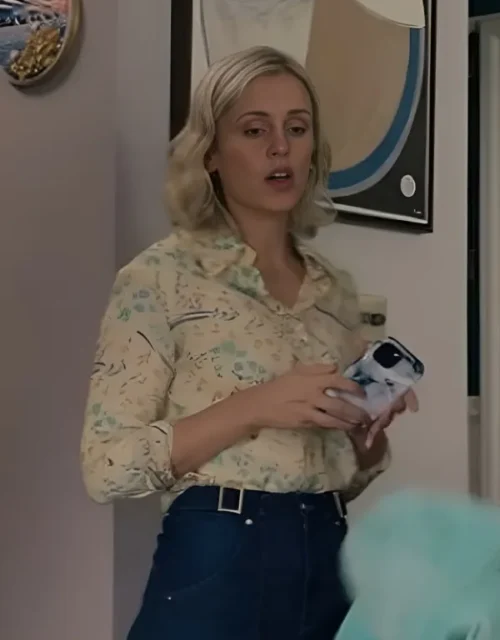 The Stolen Girl 2025 Denise Gough Floral Shirt