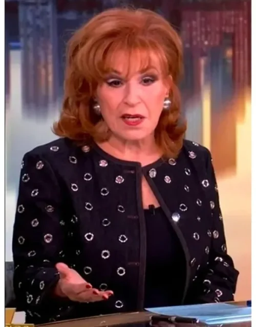 The View 2025 Joy Behar Grommet Embellished Jacket
