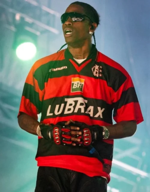 Travis Scott Flamengo 1999 Home Shirt