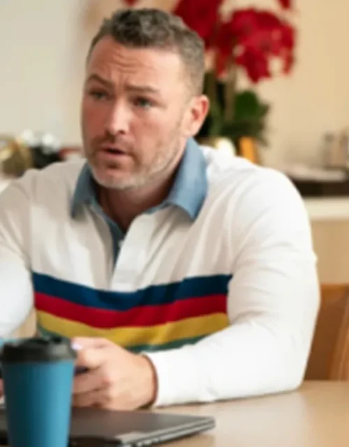 Will Trent S03 Rainbow Striped Rugby Shirt