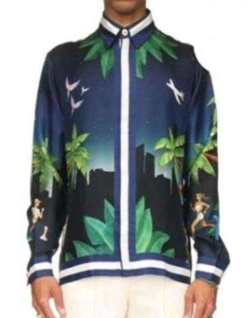 Shadow Force 2025 Method Man Blue Printed Shirt