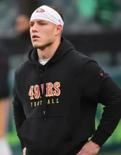 Christian McCaffrey 49ers Black Hoodie