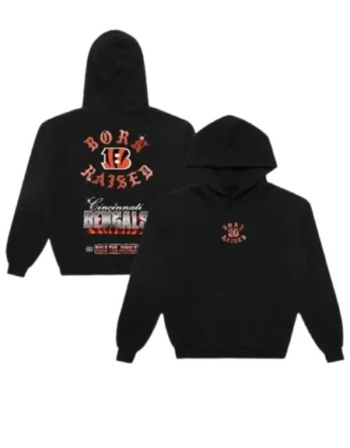 Cincinnati Bengals Chrome Rocker Hoodie