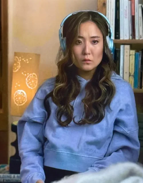 Mindy Emily in Paris S04 Blue Hoodie