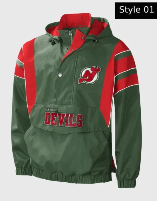 New Jersey Devils Starter Pullover Hoodie