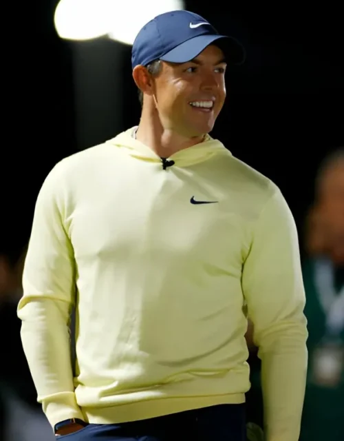 Rory McIlroy Golf Hoodie in Yellow