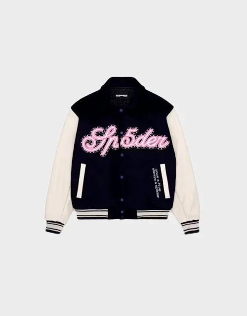 Sp5der Wool Varsity Jacket