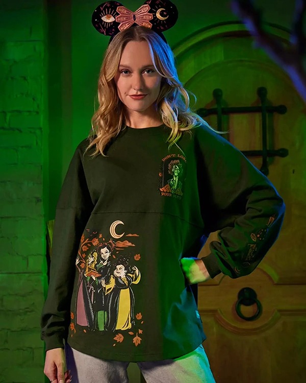 Halloween 2023 Hocus Pocus 2 Green Spirit Jersey