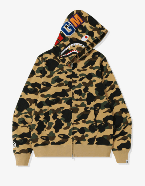 1st Camo Shark Full Zip Hoodie
