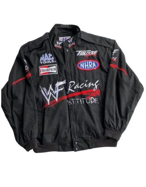 WWF Racing Black Jacket