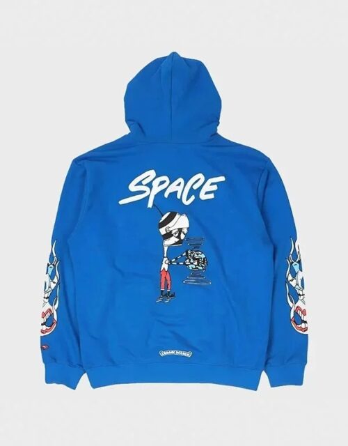 Chrome Hearts X Matty Boy Space Blue Hoodie