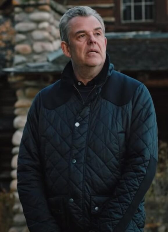 Danny Huston Yellowstone Dan Jenkins Quilted Jacket
