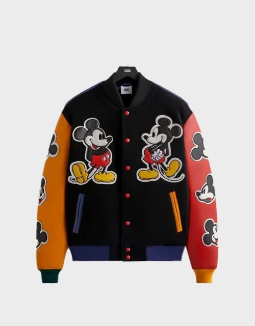 Disney Mickey & Friends Wool Varsity Jacket