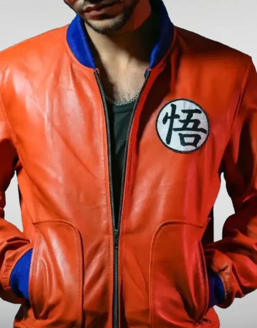 Goku Dragon Ball Leather Jacket