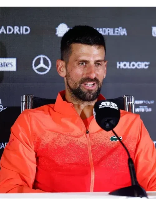 Novak Djokovic Tennis ATP Tournament Jacket