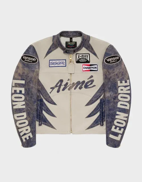 Aime Leon Dore x Vanson Distressed Jacket