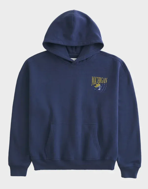 Hollister University of Michigan Wolverines Hoodie