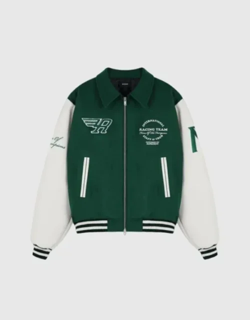 Represent Racing Team Green Varsity Jacket