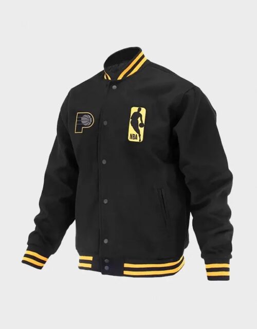 Indiana Pacers Logoman Varsity Jacket