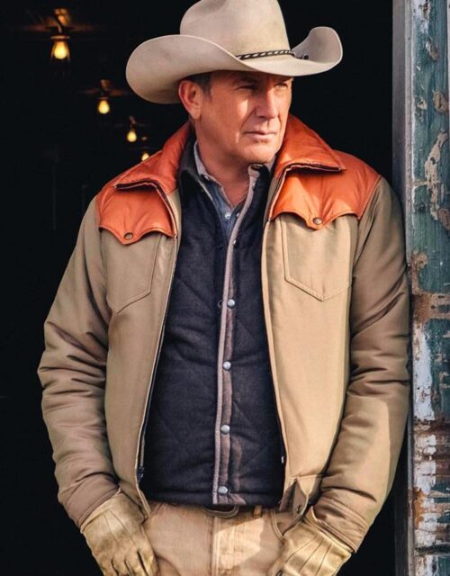 Kevin Costner Yellowstone John Dutton Cotton Jacket