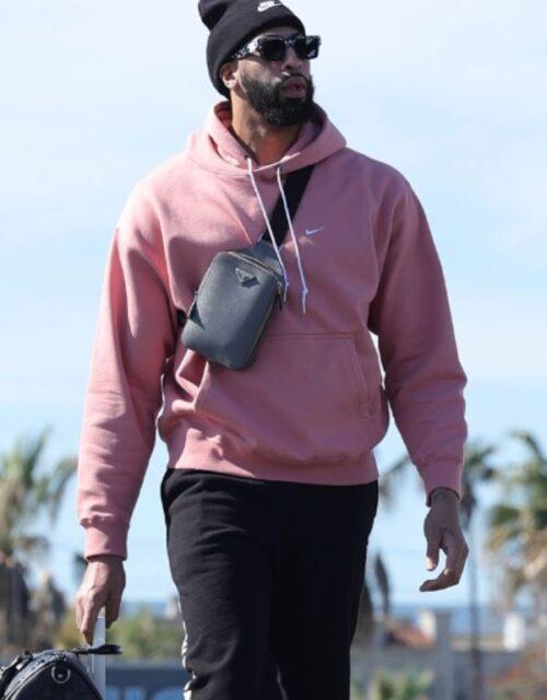 Anthony Davis Pink Hoodie