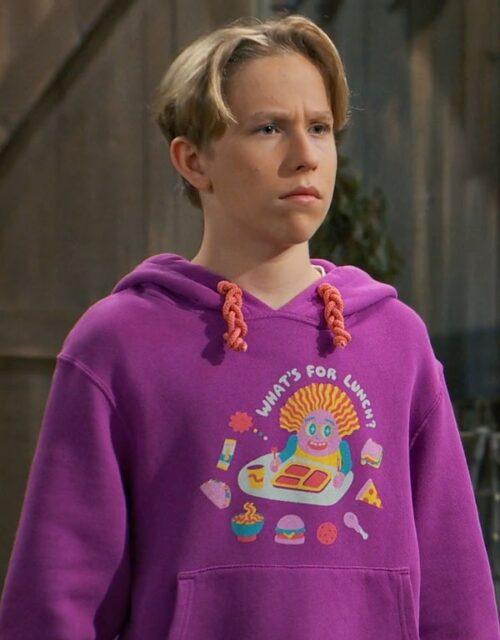 Luke Busey What’s For Lunch Bunk’d Season 6 Hoodie