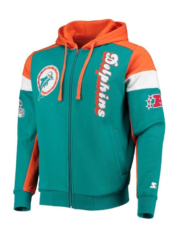 Miami Dolphins Throwback Hoodie