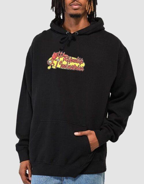 RIPNDIP x World Industries Black Hoodie